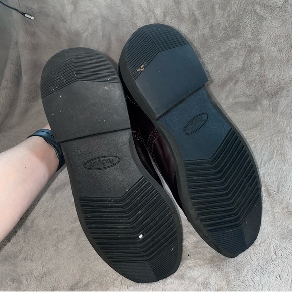 Rockport | Cap Toe Oxfords Brown/Wine Mens Dress Shoes - Picture 3 of 9